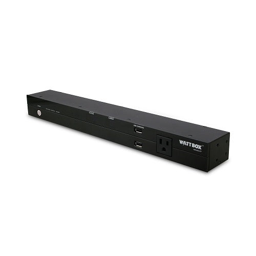 WattBox WB-600-FP Rack Mountable Modular Faceplate Display side view