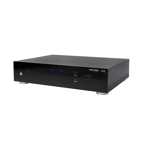 WattBox WB-700CH-IPV-12 Smart 12-Outlet IP Power Conditioner Side Angle Front View