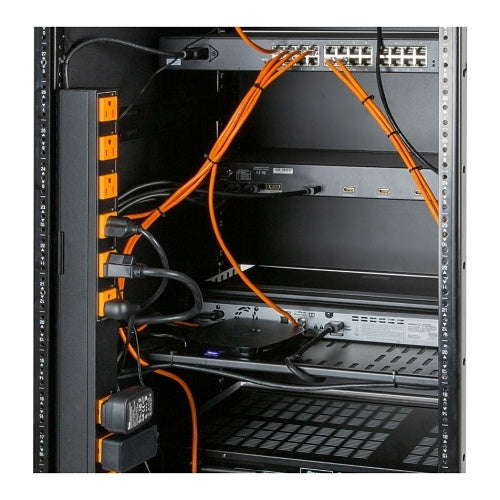 WattBox WB-800VPS-IPVM-18 18-Outlet IP Power Conditioner installed on rack connected