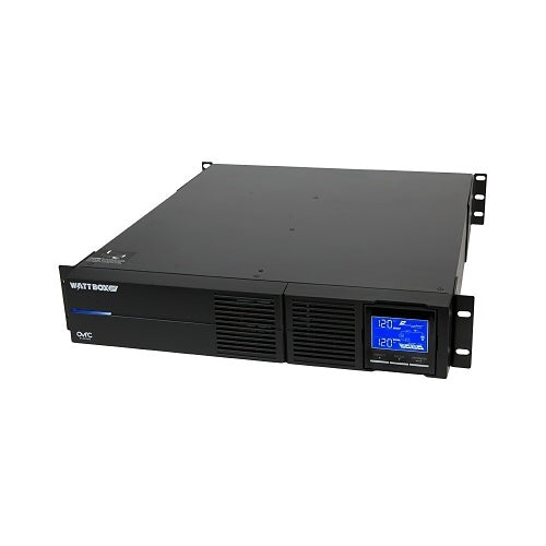 WattBox WB-OVRC-UPS-1500-1 UPS Battery Pack 1500VA for IP Power Conditioners
Black power supply unit with digital display on a white background