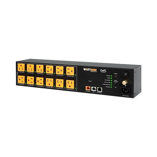 WattBox WB-800-IPVM-12 800 Series IP Power Conditioner 12-Outlet Front