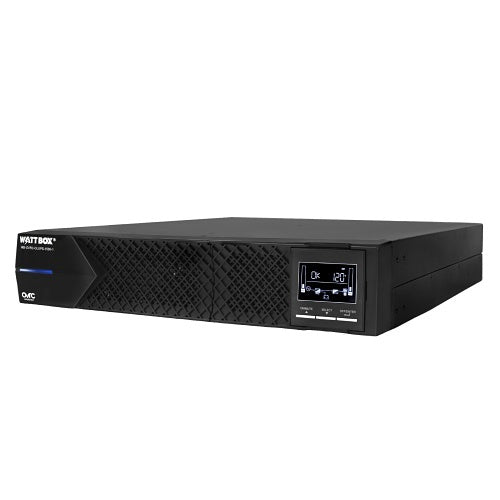 WattBox WB-OVRC-OLUPS-1500-1 Online Double Conversion UPS 1500VA
Black power supply unit on a white background