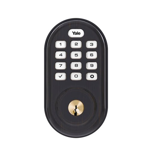 Yale Real Living YRD216 Assure Lock Push Button Deadbolt