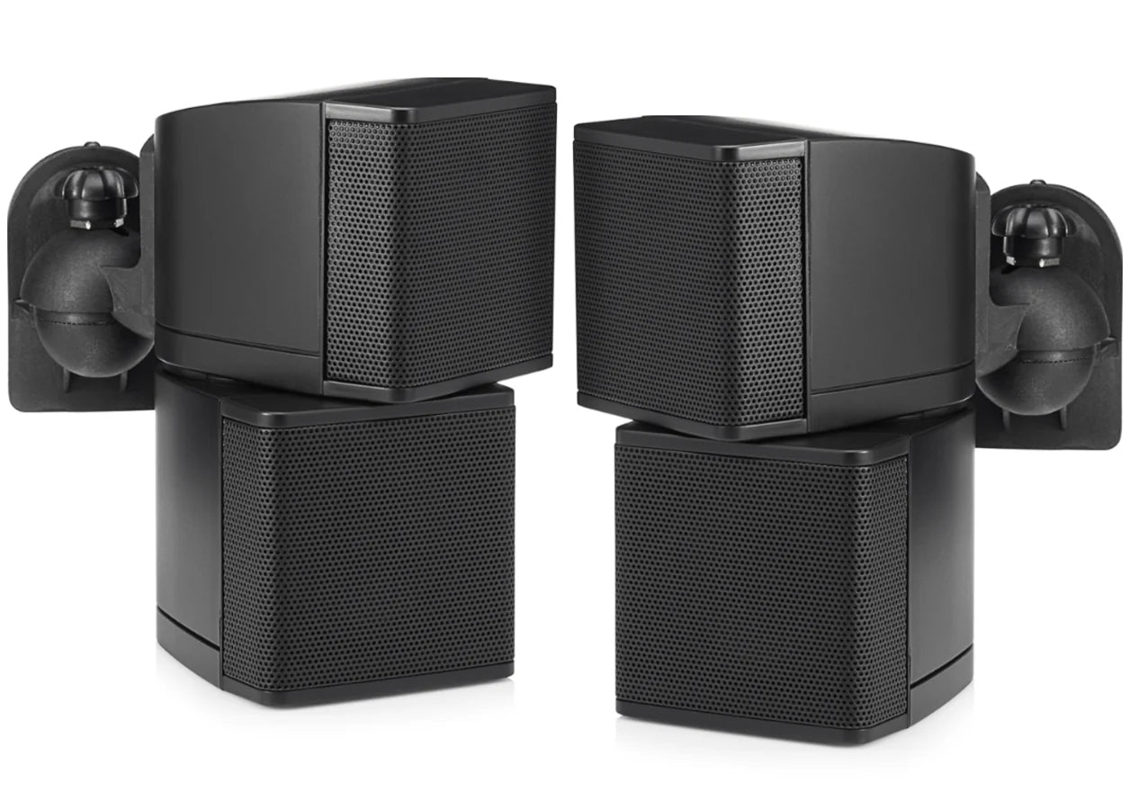 Pure Resonance Audio MC2.5B 2.5 Inch Mini Cube Speakers Pair