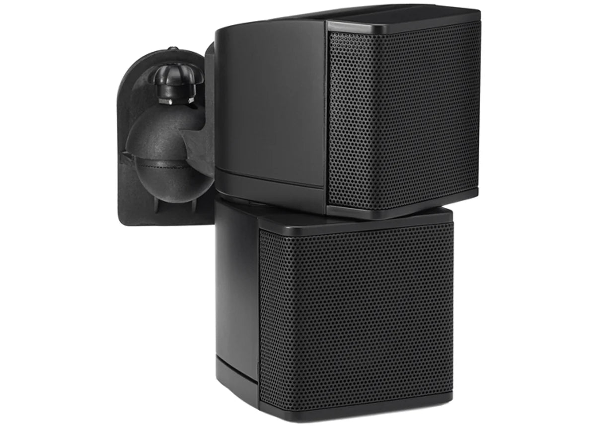 Pure Resonance Audio MC2.5B 2.5 Inch Mini Cube Speakers Pair
black outdoor speakers on a white background