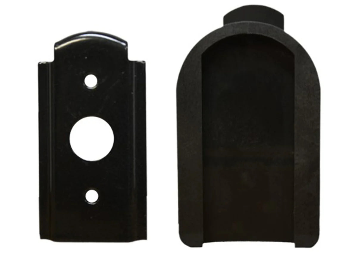 Pure Resonance Audio MC2.5B 2.5 Inch Mini Cube Speakers Pair
Two black metal components on a white background