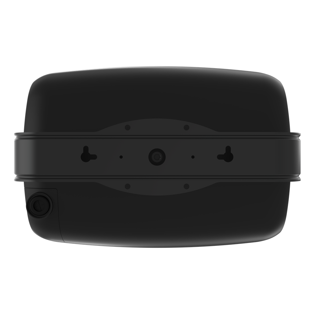 Klipsch RSM-800 8 Inch Outdoor Titanium Speaker All-Weather Pair
Black electronic device with visible components on a white background