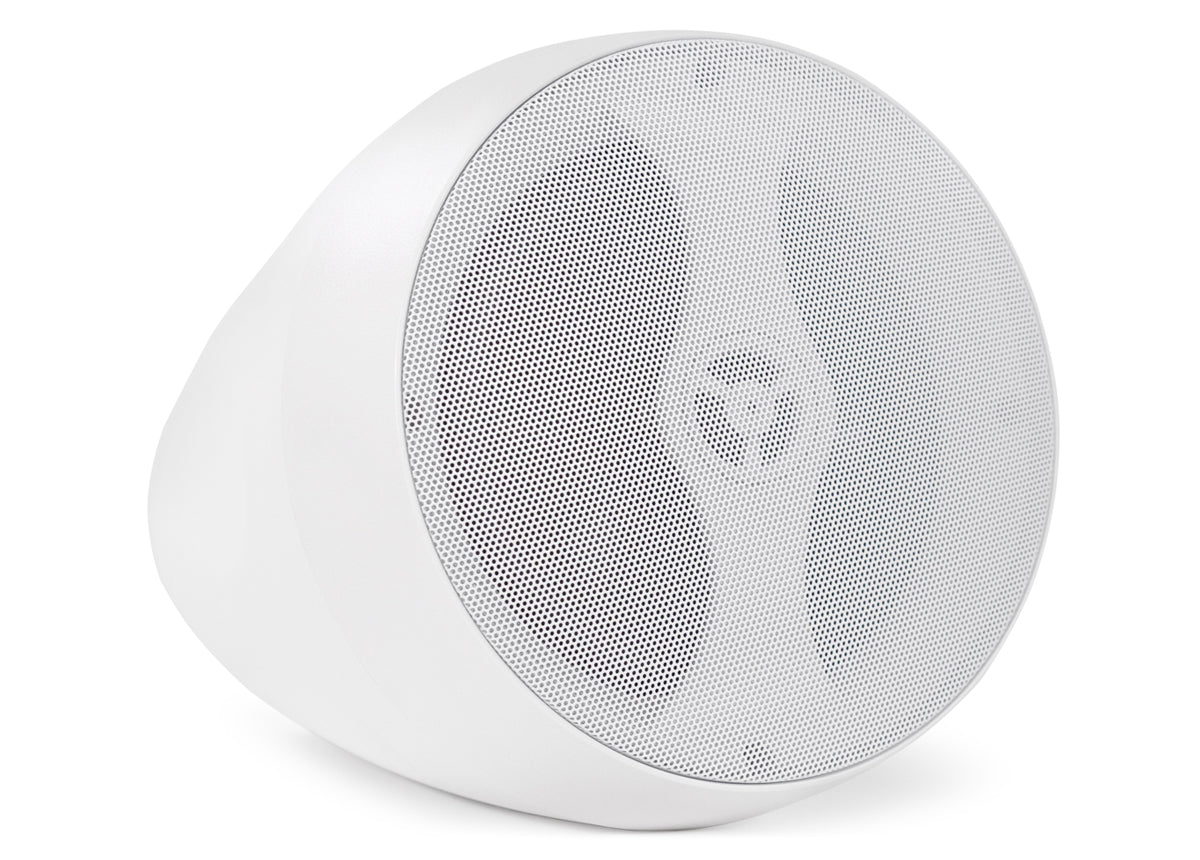 Pure Resonance Audio PD6 6.5 Inch 70V Pendant Speaker
White ceiling speaker on a white background