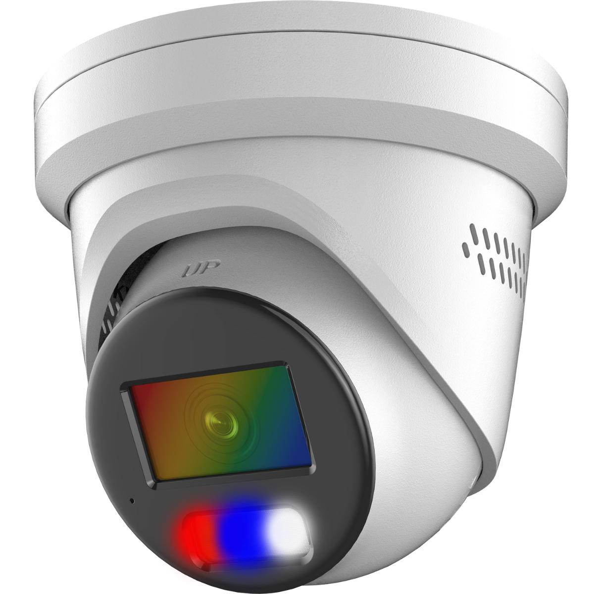 LTS 8MP Turret IP Camera with Color Night Vision & AI Detection