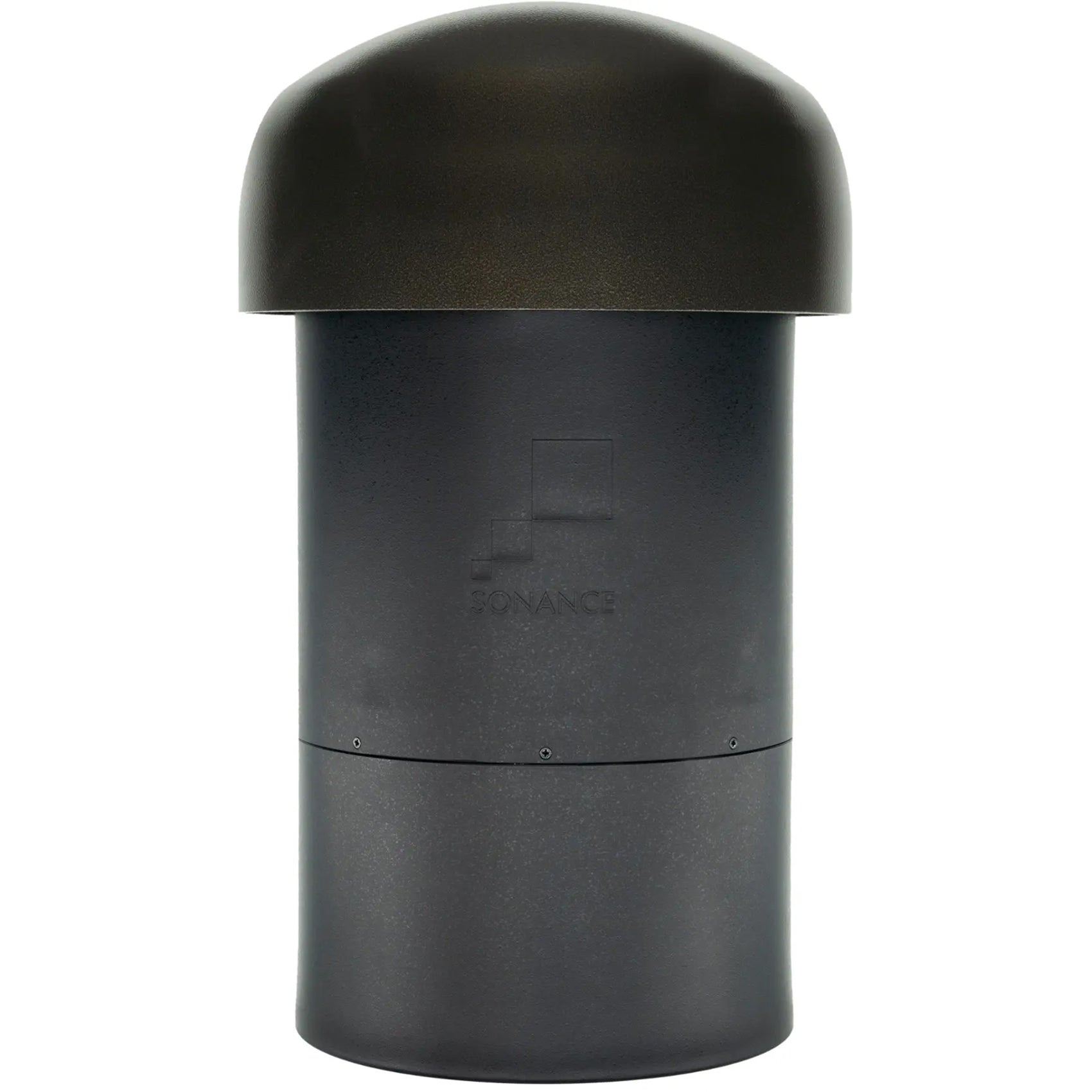 Sonance SGS SUB Outdoor In-Ground Subwoofer Deep Bass Performance
Black sub device with a dome-shaped cover on a white background