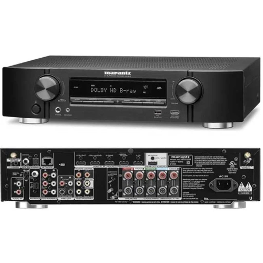 Marantz NR1510 U1B Slim 5.2 Channel 75W 4K Dolby UHD AV Receiver