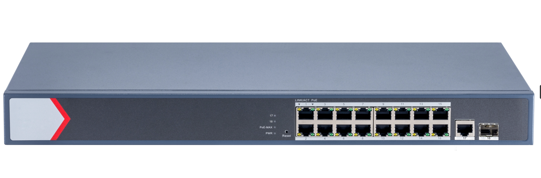 LTS POE-SWC1601G 16-Port Cloud-Managed Gigabit PoE Switch