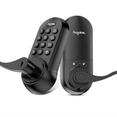 Electronic Deadbolt Lock Handle Motorized Auto Lock 20 User Codes